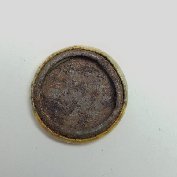 Antique Tess and Ted School Shoes Color Button, Advertising Cartoon, Missing Pin - Picture 3 of 5